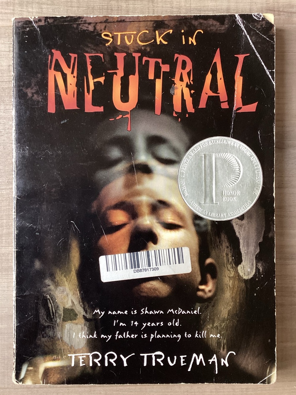 2/$15 Stuck in Neutral by Terry Trueman Book